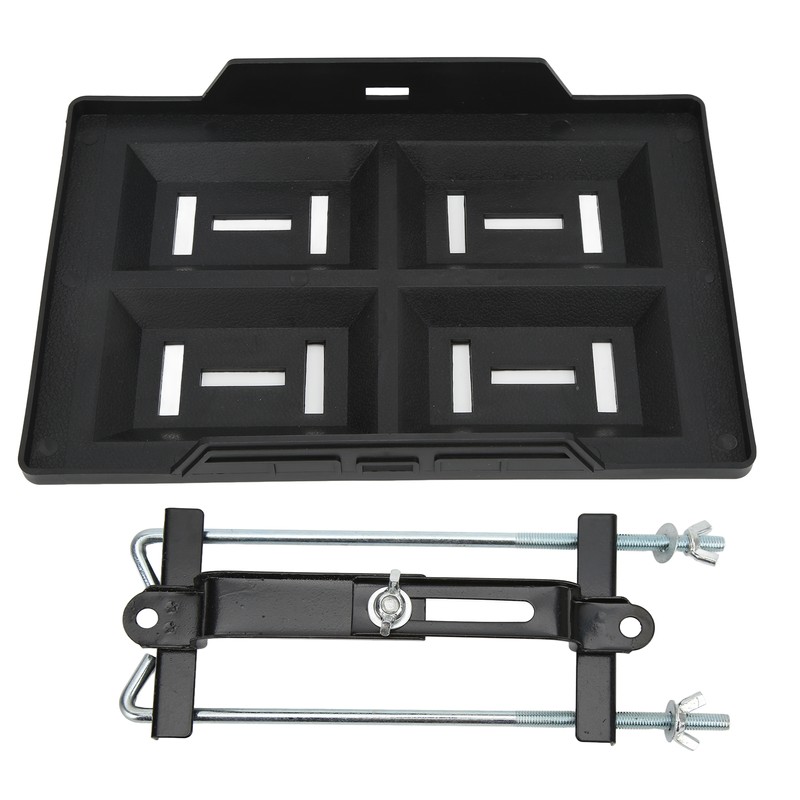 Heavy Duty Car Boat Battery Holder Hold Down Tray with