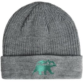 EDTREK This is Country Beanie Hat - Mens and Womens Winter Hat with Unique Embroidery (Mountain Bear - Heather Grey)