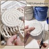 3.8in Boho Car Coasters for Cup Holders, 2PC Cup Coasters
