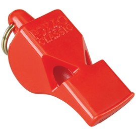 Fox 40 Classic Safety Whistle C/W Wrist-Lanyard Red, regular