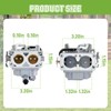 ‎HUAYI 61614 Carburetor Carb Fit for Predator 670cc HF 22HP