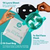 Medi Grade Cooling Face Mask set with 1 Lycra Face