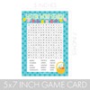 DISTINCTIVS Easter Themed Word Search Classroom Party Game - 25