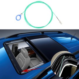 Auto Sunroof Drain Cleaning Tool, Tube Cleaning Brush Slim Drain Dredging Tool, Flexible Drain Brush Long Pipe Cleaners, Pipe Drain Dredge Cleaning Tool for Car Sunroof, Windshield Drain Hole (118")