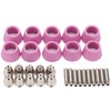Plasma Cutting Torch Consumables Kit Electrode Contact Tip Ceramics Nozzle