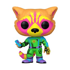 Pop! Guardians of The Galaxy vol:3 Exclusive Rocket Black Light Vinyl Figure