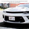 Gdnecad 2PCS License Plate Frames, 2 Holes Polish Mirror Car