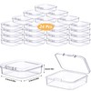 Prmape Pack of 24 Storage Boxes with Lid, Small, 6.5