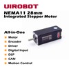UIROBOT NEMA 11 Stepper Motor, 32-bit Multi-Turn Absolute Encoder Smart