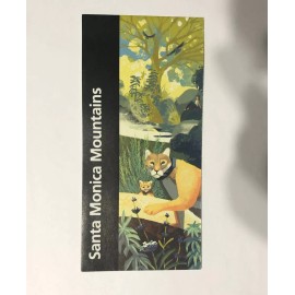 Santa Monica Mountains National Recreation Area Park NEW UNIGRID Brochure Map CA