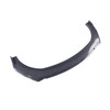 4Pcs Universal Front Bumper Lip Glossy Black Carbon Fiber Round