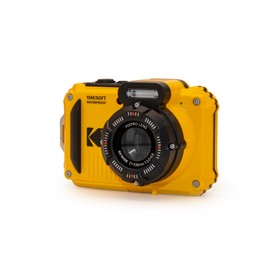 PIXPRO WPZ2-AMZ Compact Digital Camera, Waterproof, Dustproof, Shockproof, CALS Mode, 16 Megapixels, 4x Optical Zoom, Yellow