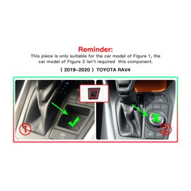 CDEFG Compatible with Toyota RAV4 XA50 2019-2023 2024 Rubber Mats Centre Console Door Slot Non-Slip Non-Slip Mats Anti-Dust Cup Holder Rubber Mat Armrest Storage Car Accessories (Black)