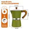 DITOSH 6 Cup Aluminum Espresso Stovetop Moka Pot Express Coffee