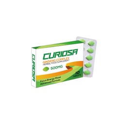 CURIOSA Green Extra Strong 500MG | Maximum Duration, Immediate Effect, Without Contraindications, 100% Natural