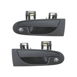 Left and Right Exterior Door Handle Set Drivers Side Compatible with 1995-2000 Chrysler Sebring Dodge Avenger 1995-1998 Eagle Talon 1995-1999 Mitsubishi Eclipse