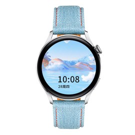 Triblanc Denim Canvas Watch Straps 18mm 20mm 22mm Quick Release Personalize Smartwatch Style Replacement Strap for Men and Women