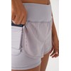 LOS OJOS Women's Tennis Shorts, gray