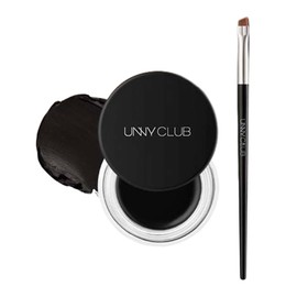 UNNY CLUB Eyeliner, Gel Eyeliner, Brush Included, Waterproof, Gel Eyeliner, High Color, Anti-Falling, Eye Makeup Set, 5 Colors, 0.1 oz (3 g) (01#)