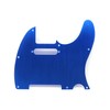 8 Hole Anodized Aluminum Tele Pickguard Modern Style TL Pick