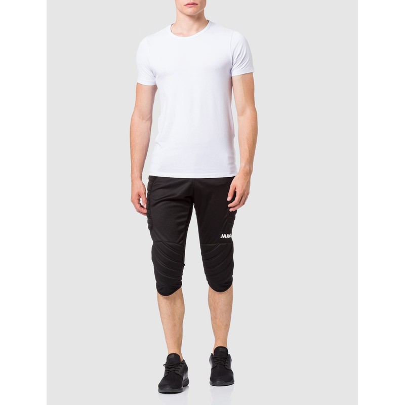 JAKO Herren capri striker broek Kinder Hose, Schwarz, 140 EU