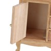 Dollhouse 1:12 Double Door Cabinet Doll House Wooden Furniture Miniature