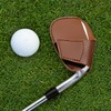 Golf Head Cover,Leather Protective Set - Thick Synthetic Leather Golf