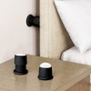 Headboard Stoppers, 1.6-2.6 inches Bed Wall Stopper, Adjustable Bed Frame