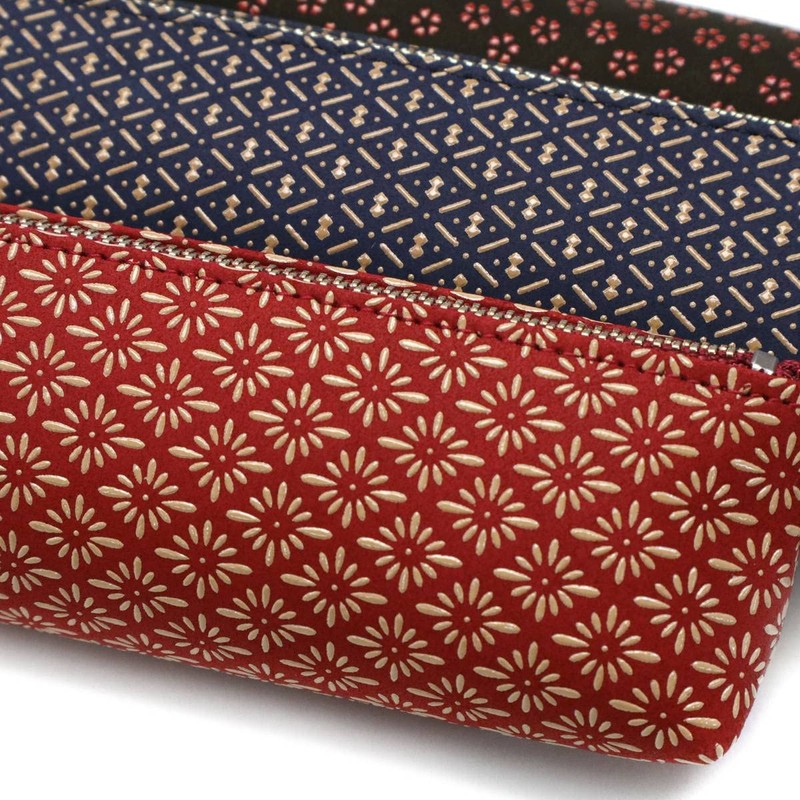 Indenya 4604 Pencil Case, Pen Case A, Gourd (navy blue