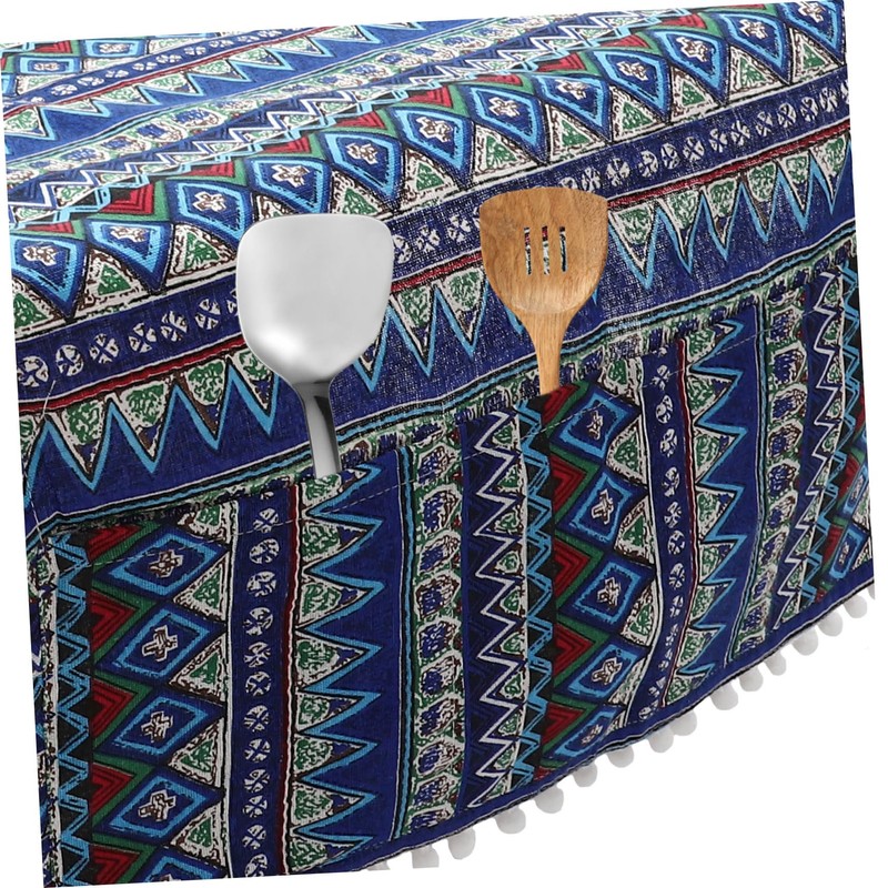 STOBOK Cotton Dust Cover for Washing Machine Fridge Dryer Machine