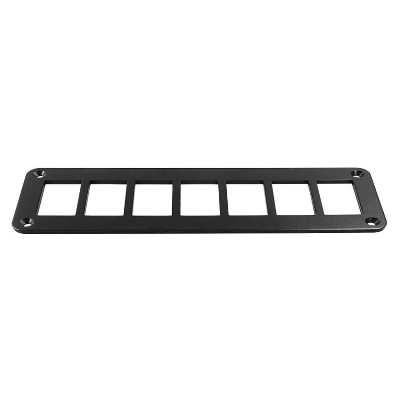 PHITUODA 7 Gang Rocker Switch Panel Housing Holder, Rocker Toggle