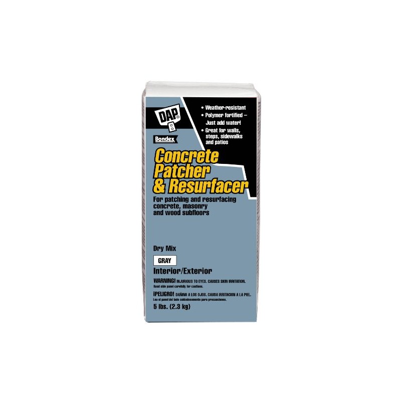 CONCRETE PATCHER & RESURFACTER GRAY 5 LB