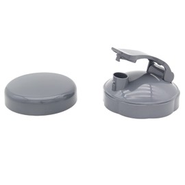 Blender Cups Flat Lid and Flip Top To-go Lid Replacement Parts Compatible with Nutribullet Blender Juicer 600W/900W, 32/24/18OZ Cups, Stay-Fresh Resealable Lids With Gasket (2 Pack)