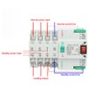 AC 400V 4P 63/80/100A Dual Power Automatic Transfer Toggle Switch(80A)