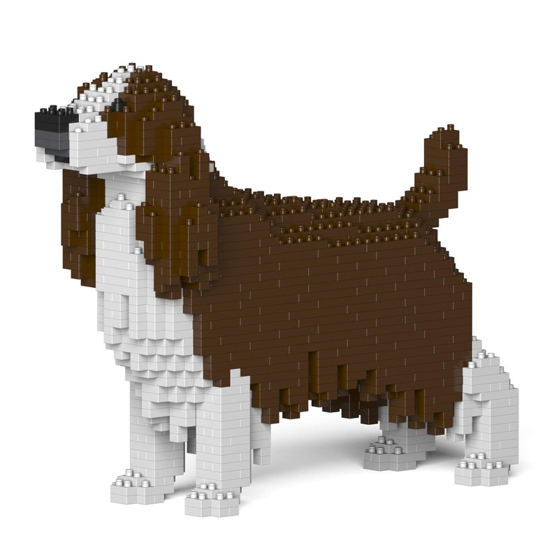 JEKCA English Springer Spaniel 01S-M03 | Plastic Building Blocks |