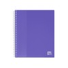 OXFORD Purple A5 Spiral Bound Student Folder 80 Views 40