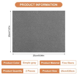 XYGK 2 Pcs Magic Cleaning Cloths For Glass,Reusable Glass Cleaning Cloths,Super Soft Premium Streak-Free Washable,Cleaning Rags for Home,Kitchen,Bathroom,Car Glass and Windows