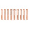 HARFINGTON 10pcs 13N23 TIG Welding Collet 3/32" (2.4mm) Copper Tungsten