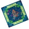 Luxury Mahjong Table Mat Thickened Anti Slip Rubber Base Waterproof
