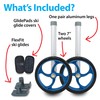 Top Glides Vortex Universal 7 Inch Replacement Wheels Kit -