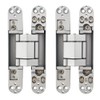 Alamic Concealed Door Hinges Heavy Duty Invisible Hidden Hinges 3-D