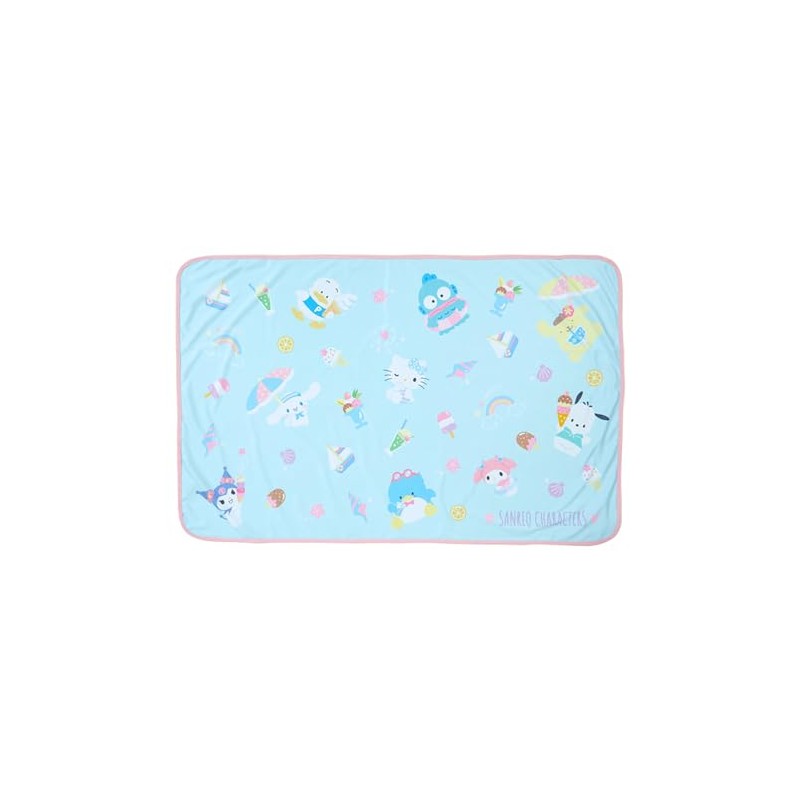 Sanrio 421448 Cool Touch Blanket Sanrio Characters Approx. Width 43.3