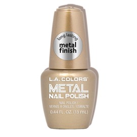 L.A. COLORS Metal Nail Polish, Bubbly CNL62