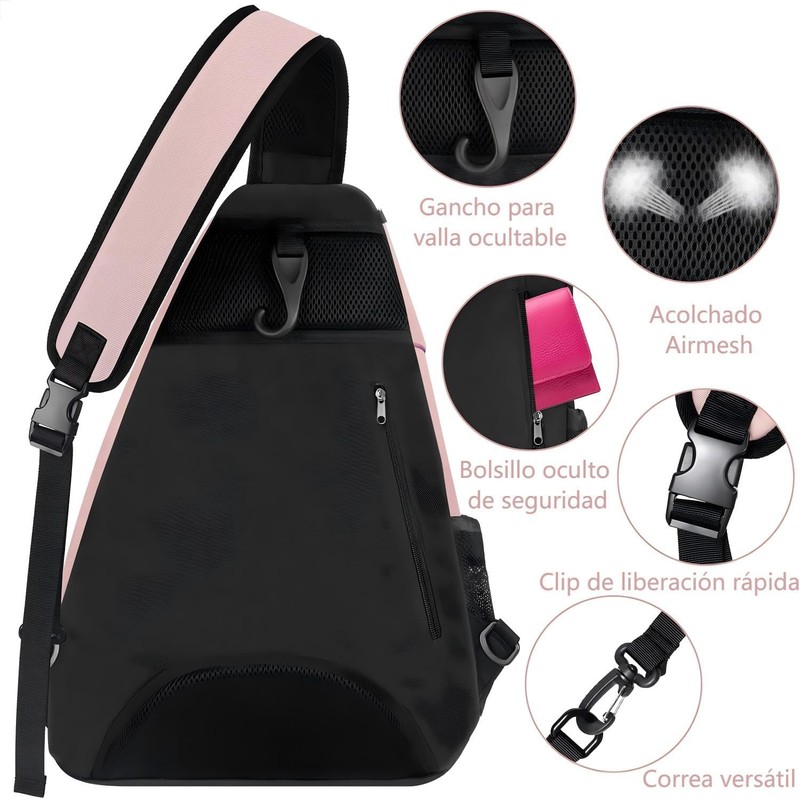 Ytonet Mochila Padel para Raquetas de Tenis, Hombre y Mujer
