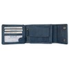 Biker's Grey Genuine Leather Wallet Wild with Metal Chain to