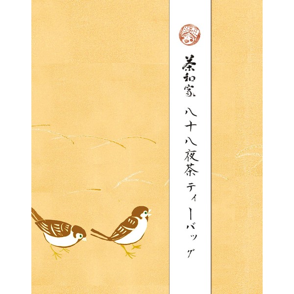 Chawaya Various Japanese Patterns Petite Gift 88 Night Tea Bags