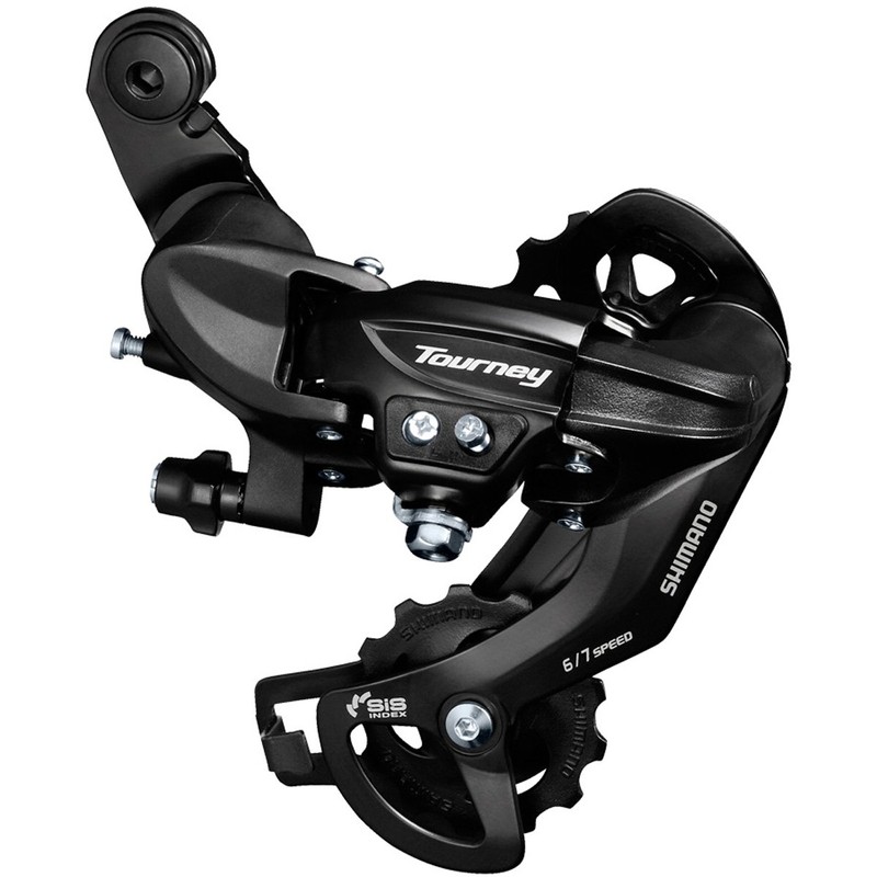 Shimano Tourney TY300 6/7-Speed Rear Derailleur with Dropout Claw Hanger