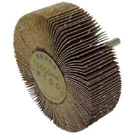 Yanase Flap Wheel with Shaft 100# YUF8025 (Pack of 5)