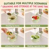 2Pcs 2026 New Cactus Kitchen Sink Strainer Basket, Hanging Sink