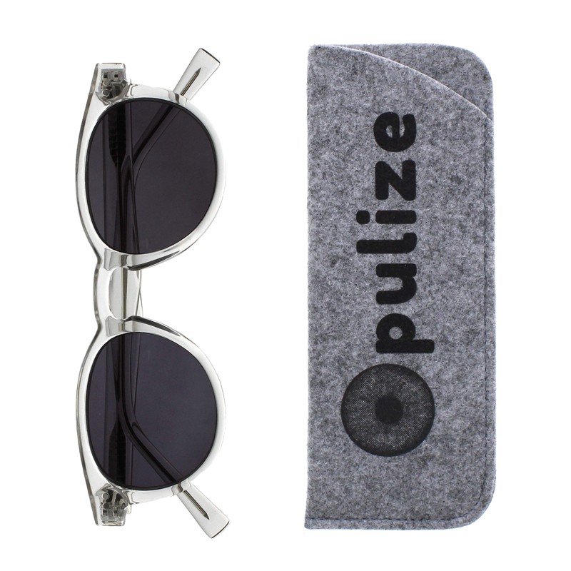 OPULIZE-Rox 2 Pack Super Elegante Transparente Oro Claro Mujeres Hombres